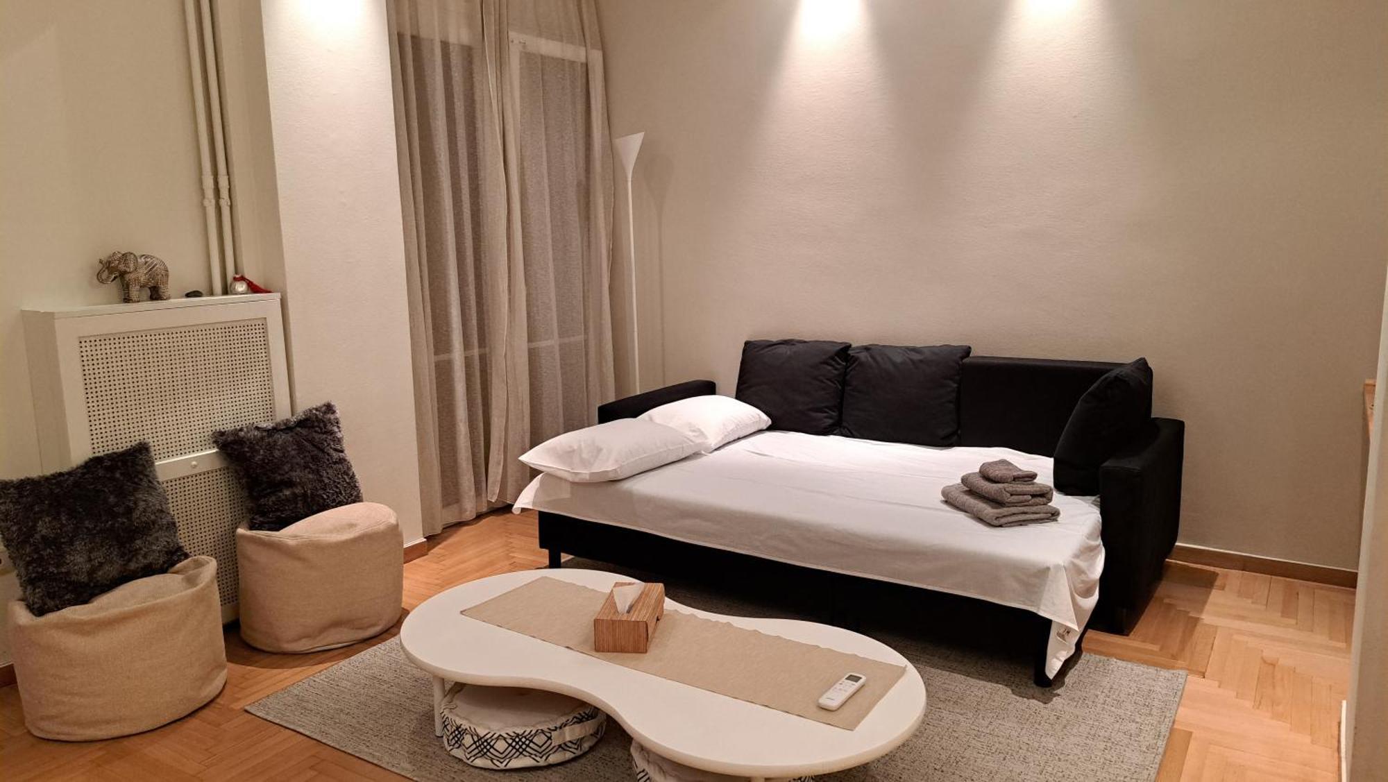 אתונה Alimos Marina Beach Apartment מראה חיצוני תמונה