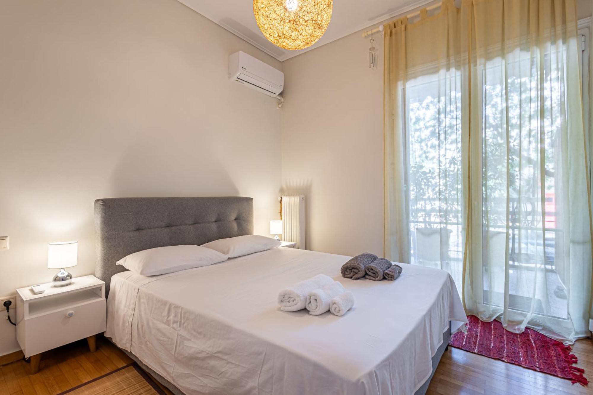 אתונה Alimos Marina Beach Apartment מראה חיצוני תמונה