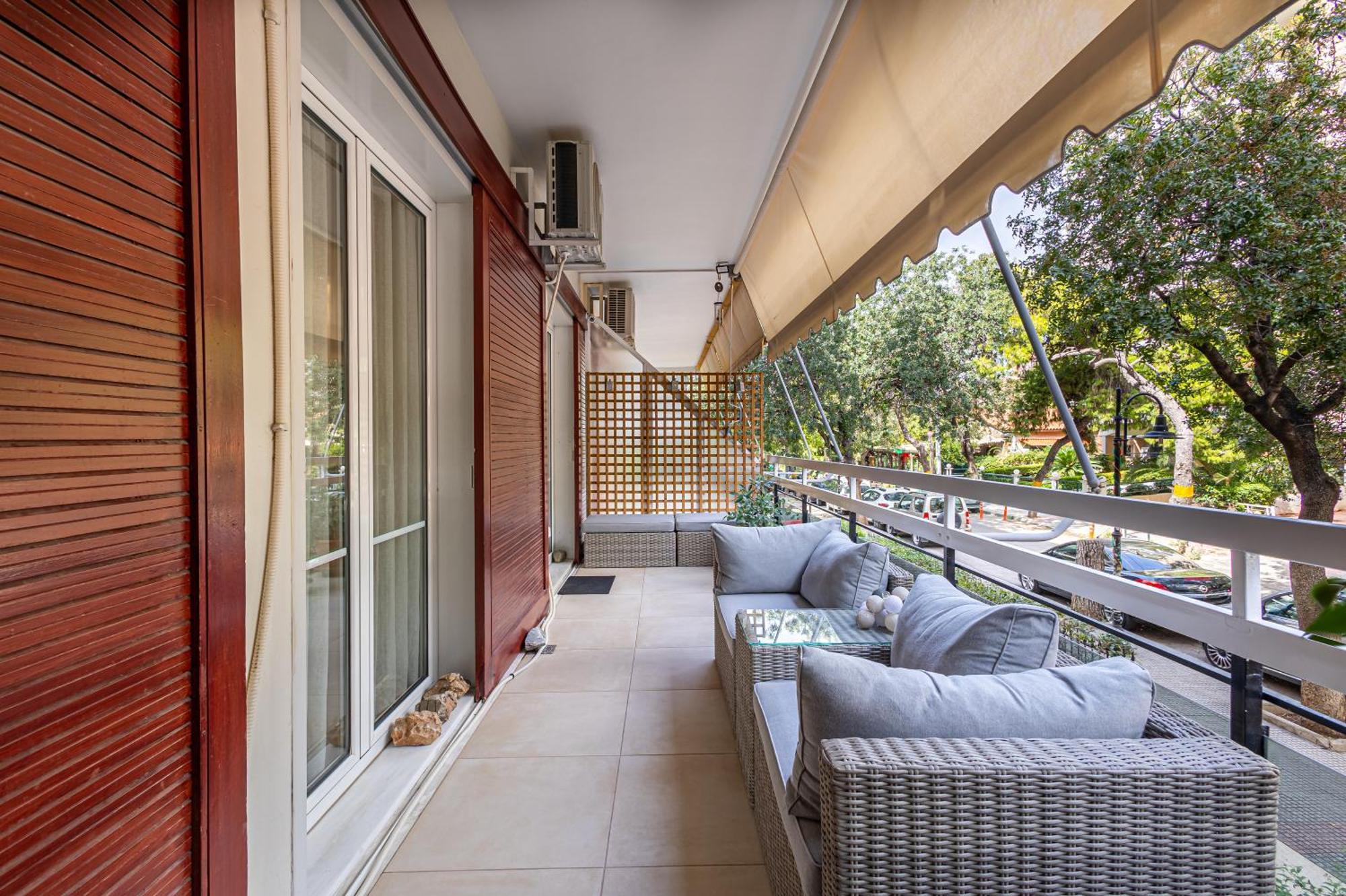 אתונה Alimos Marina Beach Apartment מראה חיצוני תמונה