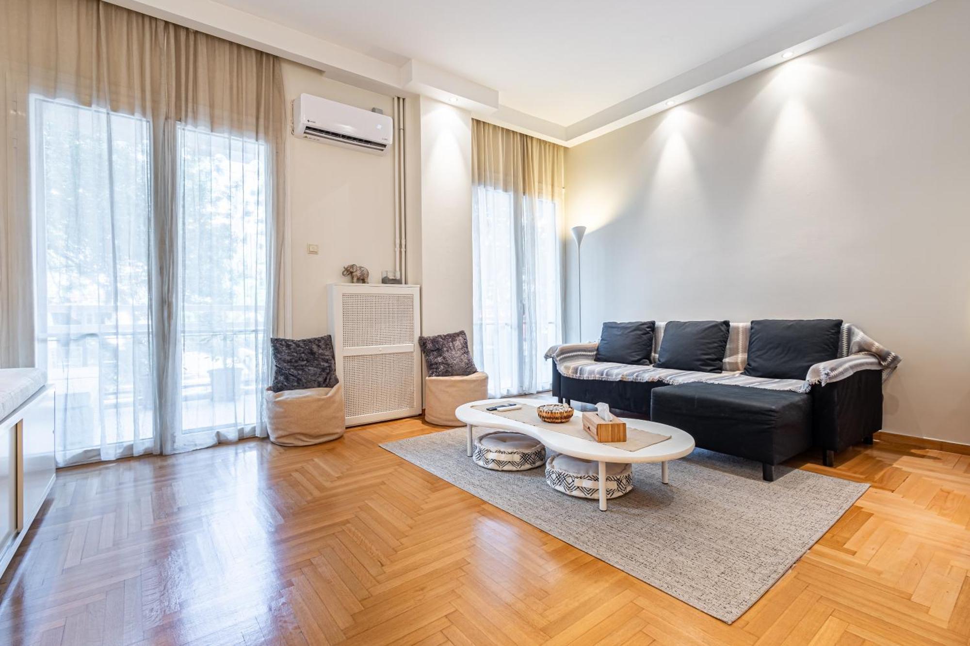 אתונה Alimos Marina Beach Apartment מראה חיצוני תמונה