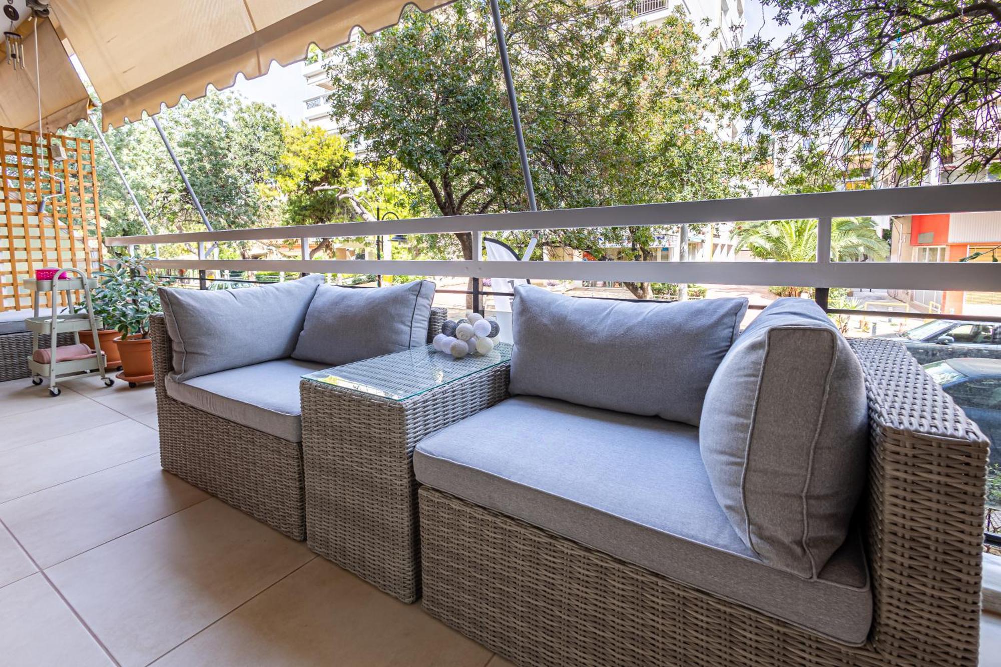 אתונה Alimos Marina Beach Apartment מראה חיצוני תמונה