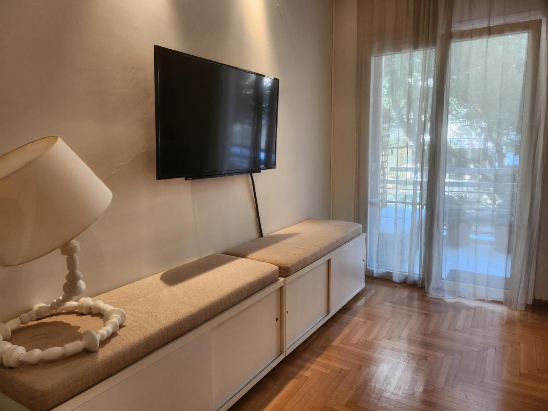 אתונה Alimos Marina Beach Apartment מראה חיצוני תמונה